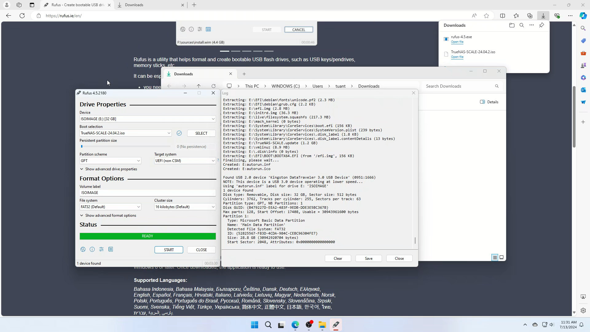 truenas-scale-rufus